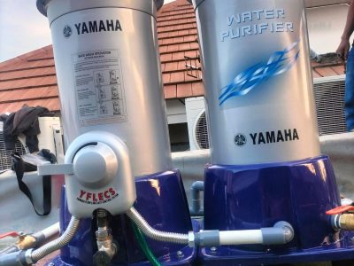 gambar yamaha water purifier di atap setalah perbaikan2